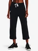 Dámske tepláky Under Armour  Rival Terry Flare Crop-BLK S