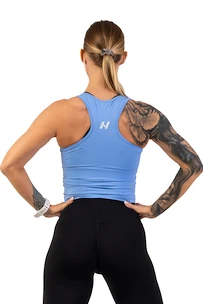 Dámske tielko Nebbia  Sporty Slim-Fit Crop Tank Top 422 light blue