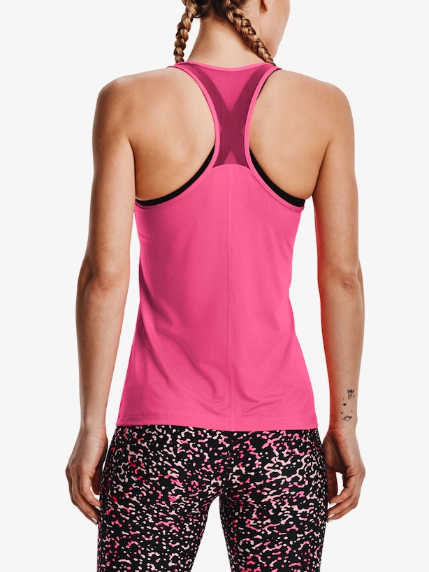Dámske tielko Under Armour HeatGear Racer Tank-PNK L