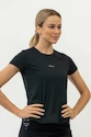 Dámske tričko Nebbia  FIT Activewear T-Shirt “Airy” with Reflective Logo 438 black