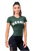 Dámske tričko Nebbia Hero Hero 576 dark green