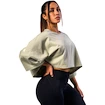 Dámske tričko Nebbia STRONG BEAUTY Oversized Cropped Tee JUST FLOW 431 light green