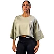 Dámske tričko Nebbia STRONG BEAUTY Oversized Cropped Tee JUST FLOW 431 light green