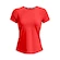 Dámske tričko Under Armour  Iso-Chill 200 Laser Tee Vermilion-RED