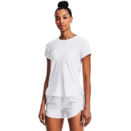 Dámske tričko Under Armour IsoChill Run Laser Tee-WHT