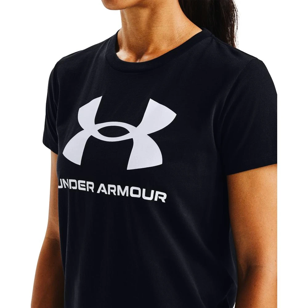Dámske tričko Under Armour  Live Sportstyle Graphic SSC black