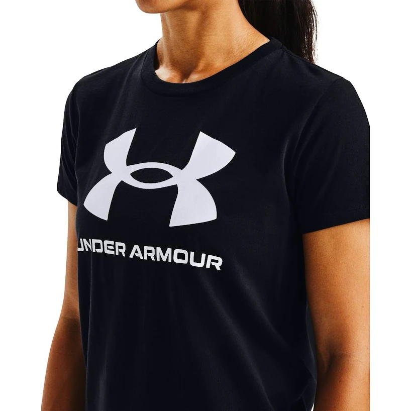 Dámske tričko Under Armour  Live Sportstyle Graphic SSC black XS
