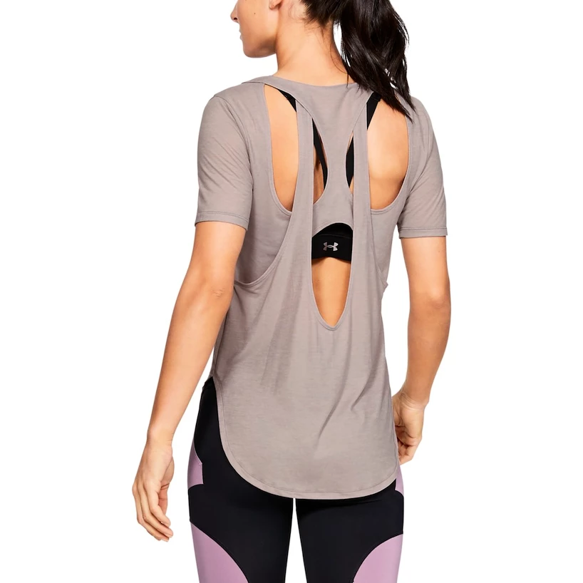 Dámske tričko Under Armour  Perpetual SS Grey XS