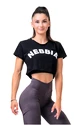 Dámsky top Nebbia  Fit & Sporty Crop Top 583 black