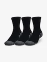 Detske ponožky Under Armour  Performance Cotton 3p Mid-BLK