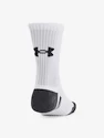Detske ponožky Under Armour  Performance Cotton 3p Mid-WHT