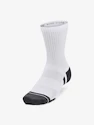 Detske ponožky Under Armour  Performance Cotton 3p Mid-WHT