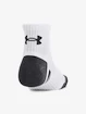 Detske ponožky Under Armour  Performance Cotton 3p Qtr-WHT