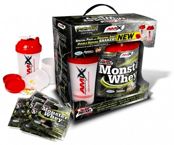 EXP Amix Nutrition  Anabolic Monster Whey 2000&nbsp;g malina