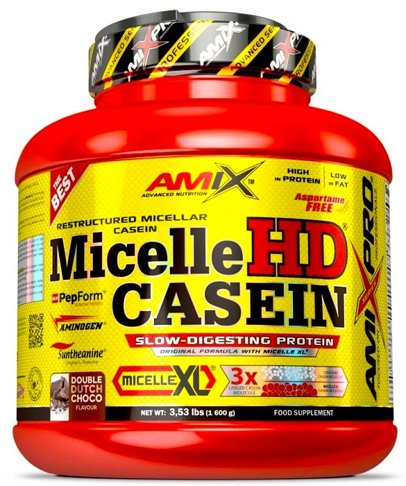 EXP Amix Nutrition  MicelleHD Casein 1600 g jahoda - jogurt