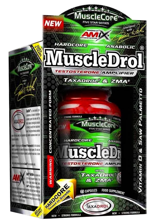 EXP Amix Nutrition  MuscleCore MuscleDrol 60 kapslí
