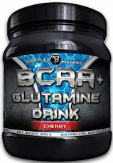 EXP Bodyflex Fitness BCAA + Glutamine Drink 300 g modrá malina