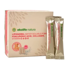 EXP Ekolife Natura Liposomal Hyaluronic Acid, Collagen, Vitamin C & Q10 15×6,5 g
