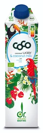 EXP Green Coco Kokosová voda s mlékem a dužinou 1000 ml