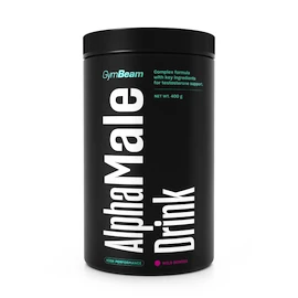 EXP GymBeam AlphaMale Drink 400 g zelené jablko