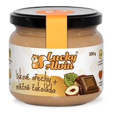 EXP Lucky Alvin Lískové ořechy ochucené 330 g mléčná čokoláda