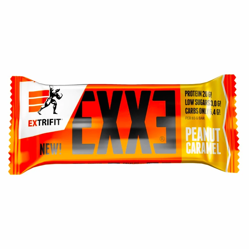 Extrifit Exxe Iso Protein Bar 31% 65 g arašidy - karamel