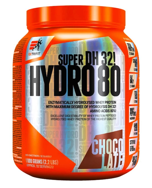 Extrifit  Hydro 80 Super DH32 1000&nbsp;g čokoláda