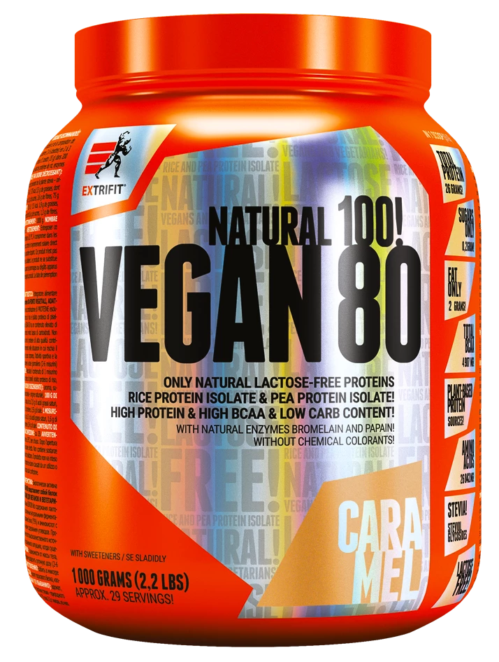 Extrifit  Vegan 80 1000 g