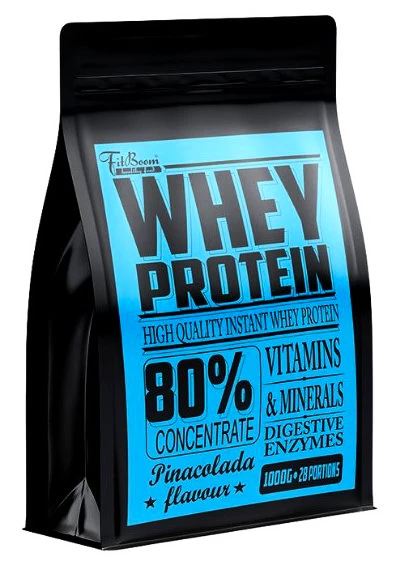 FitBoom  Whey Protein 80% 1000 g