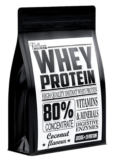 FitBoom  Whey Protein 80% 1000 g