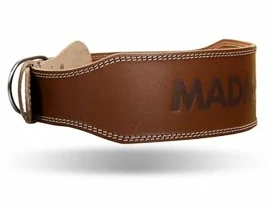 Fitness opasok MadMax Full leather MFB246 Brown