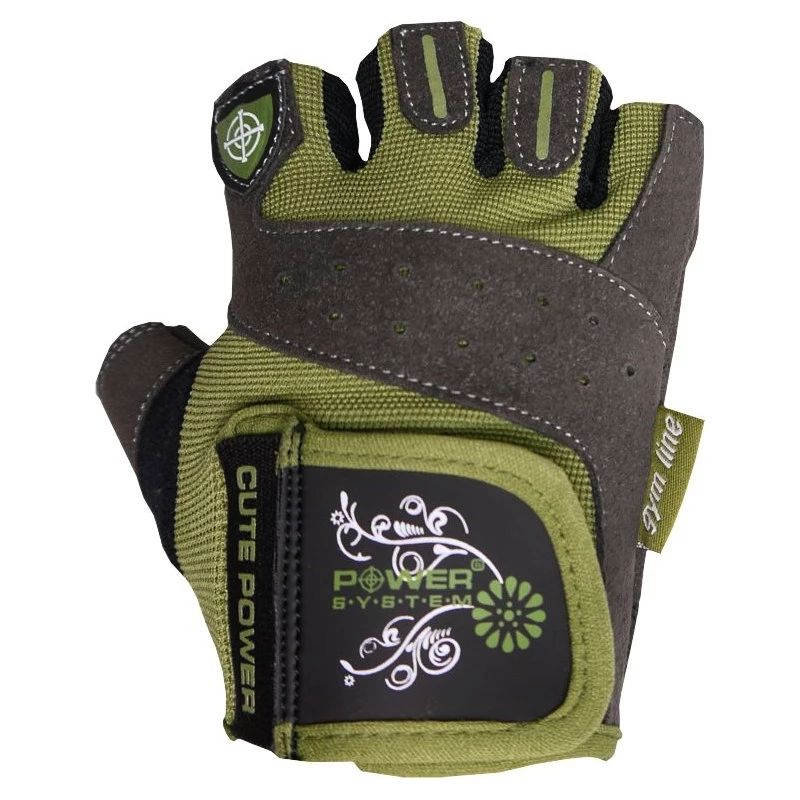 Fitness rukavice Power System  Cute Power Green XS