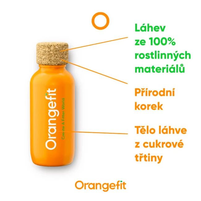 Fľaša Orangefit  Eco Bottle 650 ml