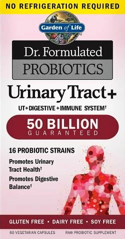 Garden of Life  Dr. Formulated Probiotika pro ženy - močové cesty 60&nbsp;kapslí