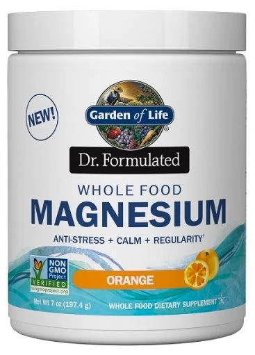 Garden of Life  Magnesium Dr. Fomulated - Hořčík 197,4&nbsp;g pomaranč