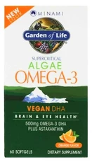 Garden of Life Minami Nutrition Omega - 3 vegan DHA 60 kapsúl