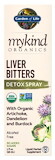 Garden of Life Mykind Organics Liver Bitters Detox Spray - Detoxikácia Pečene 58 ml