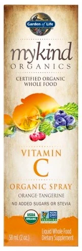Garden of Life  Mykind Organics Vitamín C ve spreji 58&nbsp;ml pomaranč