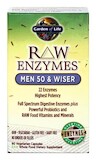 Garden of Life RAW Enzýmy Men 50 Wiser pre mužov po päťdesiatke 90 kapsúl