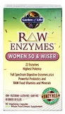 Garden of Life RAW Enzýmy Women 50 Wiser pre ženy po päťdesiatke 90 kapsúl