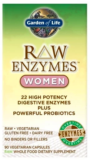 Garden of Life  RAW Enzymy Women Digestive Health - pro ženy - zdravé trávení 90&nbsp;kapslí