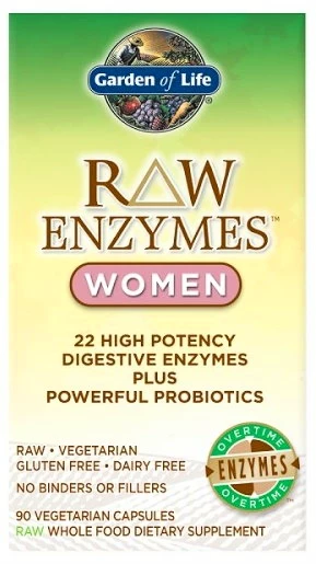 Garden of Life  RAW Enzymy Women Digestive Health - pro ženy - zdravé trávení 90&nbsp;kapslí