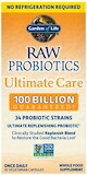 Garden of Life RAW Probiotiká - dokonalá starostlivosť - 100 miliárd CFU 30 kapsúl