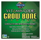 Garden of Life Vitamin Code Grow Bone System - pre rast kostí 210 kapsúl