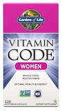 Garden Of Life Vitamin Code Raw - Multivitamín pre Ženy 120 kapsúl