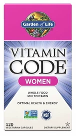 Garden Of Life Vitamin Code Raw - Multivitamín pre Ženy 120 kapsúl