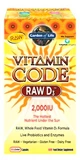 Garden of Life Vitamin D3 RAW 2000 IU 60 kapsúl