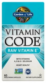 Garden of Life Vitamin E RAW 60 kapsúl