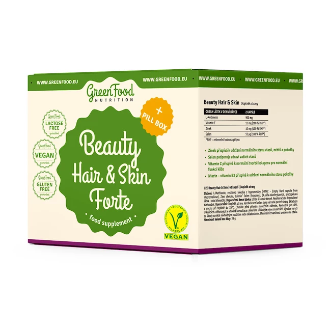 GreenFood  BOX Beauty Hair & Skin Forte