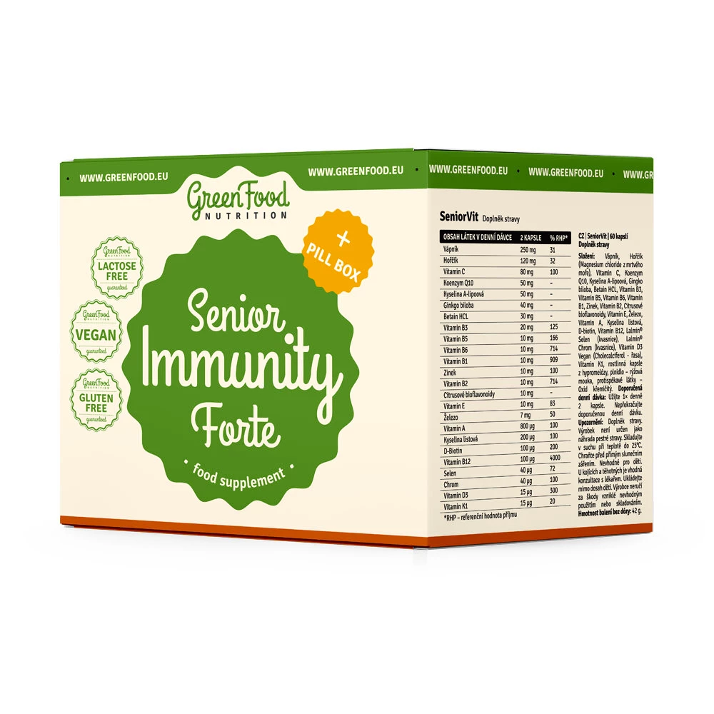 GreenFood  BOX Senior Immunity Forte